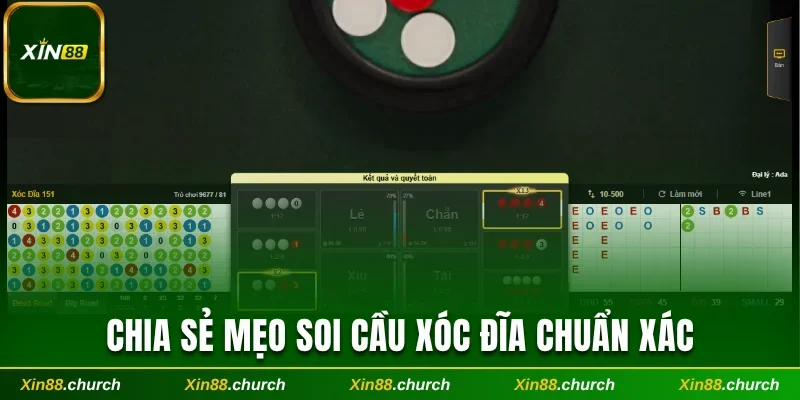 Chia sẻ mẹo soi cầu Xóc đĩa chuẩn xác