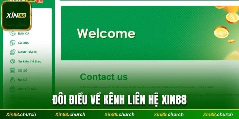 Giới thiệu chung về danh mục liên hệ Xin88